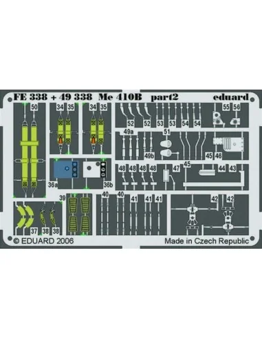 Me 410B für Revell Monogramm Bausatz, 1/48 - Eduard Accessories FE338
