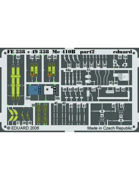 Me 410B für Revell Monogramm Bausatz, 1/48 - Eduard Accessories FE338