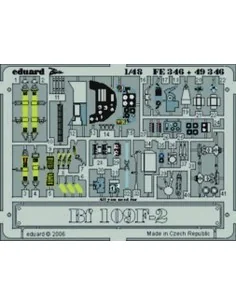 Bf 109F-2 für ICM Bausatz, 1/48 - Eduard Accessories FE346