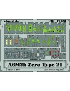 A6M2b Zero type 21, 1/48 - Eduard Accessories FE358