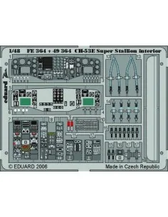 CH-53E Super Stallion interior für Academy/MRC-Bausatz, 1/48 - Edua...