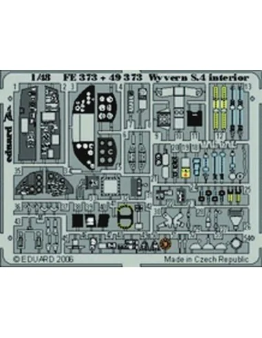 Wyvern S.4 interior Für Trumpeter-Bausatz, 1/48 - Eduard Accessorie...