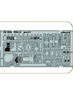 MiG-3 für Trumpeter Bausatz, 1/48 - Eduard Accessories FE388