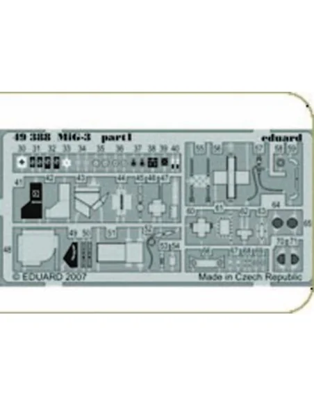 [NO_DESC] MiG-3 für Trumpeter Bausatz, 1/48 - Eduard Accessories FE388