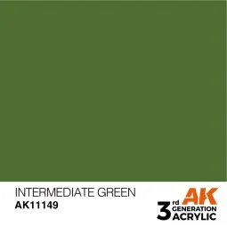 Intermediate Green 17ml - AK Interactive AK11149
