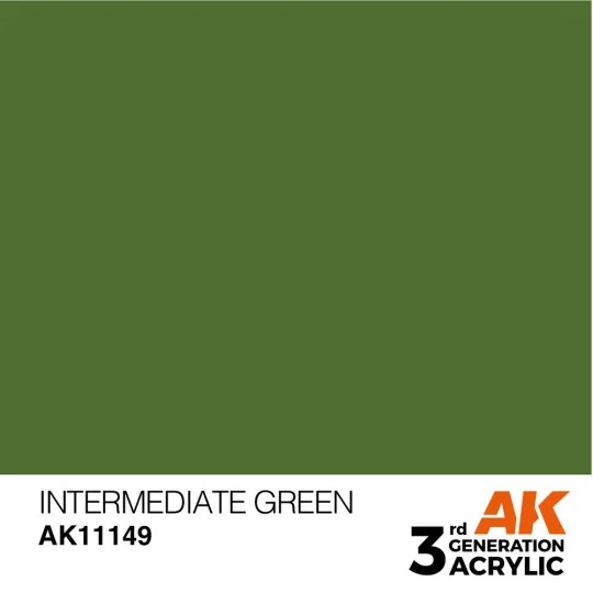 Intermediate Green 17ml - AK Interactive AK11149 Intermediate Green 17ml - AK Interactive AK11149