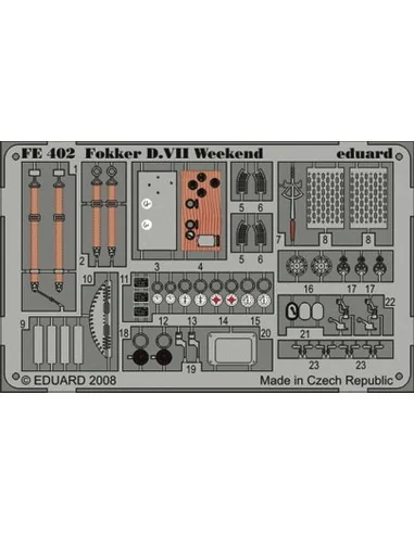 Fokker D.VII Weekend für Eduard Bausatz, 1/48 - Eduard Accessories ...