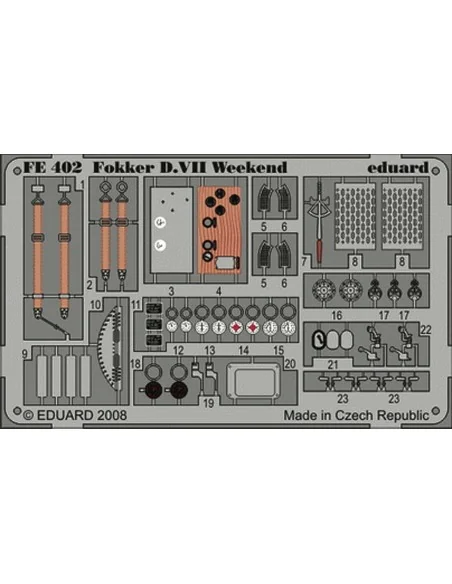 Fokker D.VII Weekend für Eduard Bausatz, 1/48 - Eduard Accessories ...