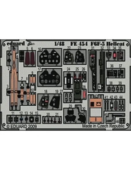 F6F-5 WEEKEND für Eduard Bausatz, 1/48 - Eduard Accessories FE454