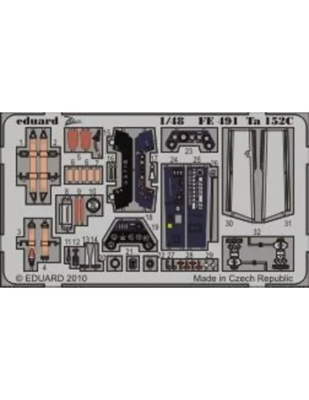 Ta 152C for Dragon, 1/48 - Eduard Accessories FE491