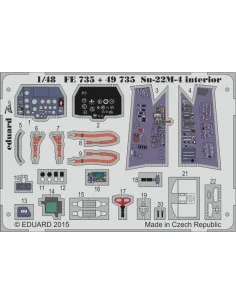 Su-22M-4 interior for Smer, 1/48 - Eduard Accessories FE735