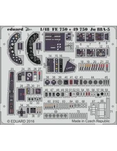 [NO_DESC] Ju 88A-5 for ICM, 1/48 - Eduard Accessories FE750