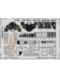 Defiant Mk.I for Airfix, 1/48 - Eduard Accessories FE753