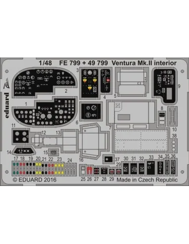 Ventura Mk.II for Revell, 1/48 - Eduard Accessories FE799