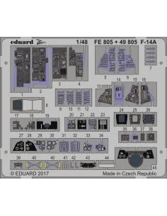 F-14A for Tamiya, 1/48 - Eduard Accessories FE805