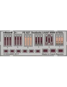 [NO_DESC] Seatbelts IJAAF WWII STEEL, 1/48 - Eduard Accessories FE827