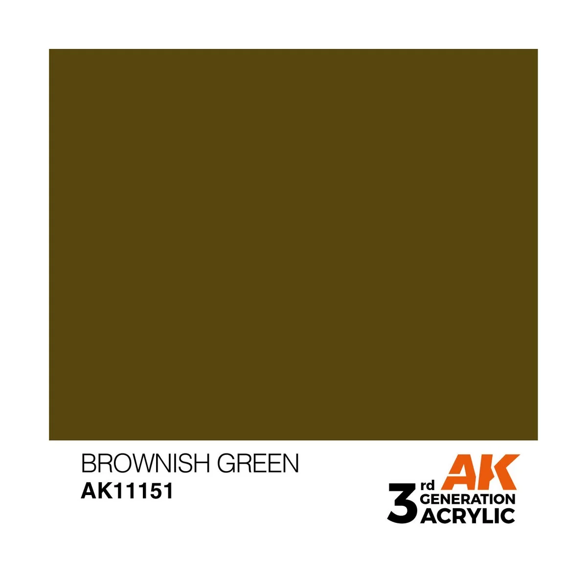 Brownish Green 17ml - AK Interactive AK11151