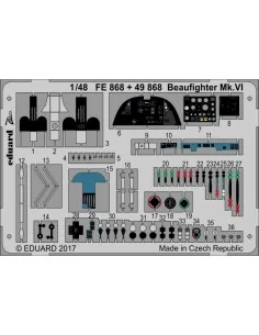 Beaufighter Mk.VI for Tamiya, 1/48 - Eduard Accessories FE868