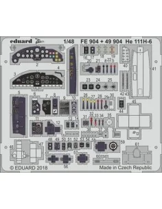 [NO_DESC] He 111H-6 for ICM, 1/48 - Eduard Accessories FE904