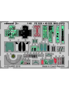 MiG-25PD for ICM, 1/48 - Eduard Accessories FE928