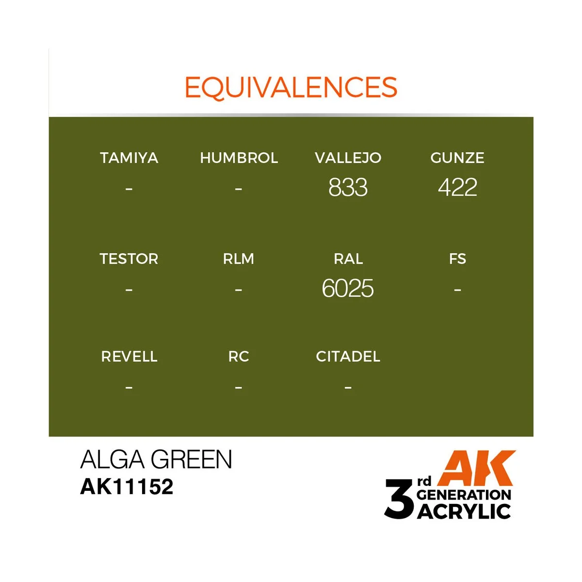 Alga Green 17ml - AK Interactive AK11152