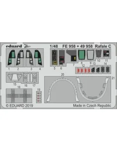 Rafale C for Revell, 1/48 - Eduard Accessories FE958
