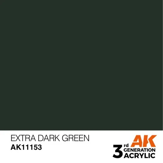 Extra Dark Green 17ml - AK Interactive AK11153