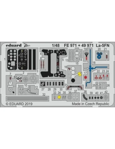 La-5FN for Zvezda, 1/48 - Eduard Accessories FE971