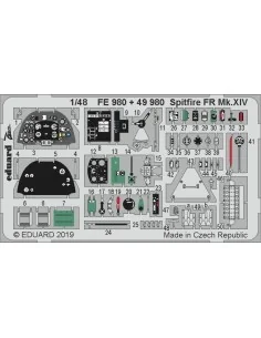 Spitfire FR Mk.XIV for Airfix, 1/48 - Eduard Accessories FE980