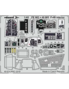F-4B interior for Academy, 1/48 - Eduard Accessories FE982