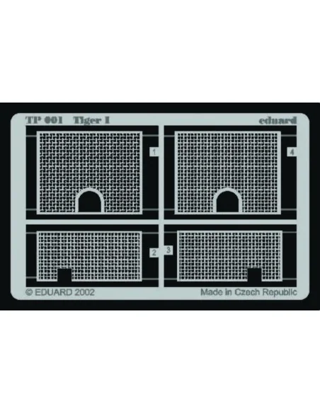 SD.Kfz 181 Tiger I, 1/35 - Eduard Accessories TP001