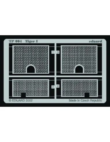 SD.Kfz 181 Tiger I, 1/35 - Eduard Accessories TP004