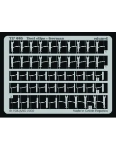 Tool clips-German, 1/35 - Eduard Accessories TP005