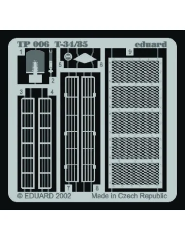 [NO_DESC] T-34/85, 1/35 - Eduard Accessories TP006