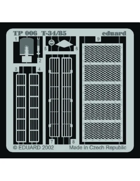 T-34/85, 1/35 - Eduard Accessories TP006