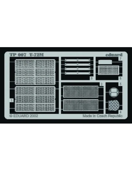 T-72M, 1/35 - Eduard Accessories TP007