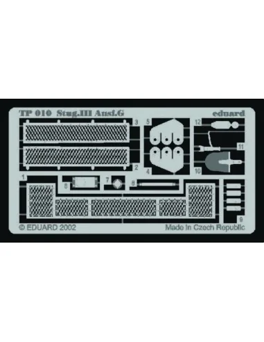 Stug.III Ausf. G, 1/35 - Eduard Accessories TP010