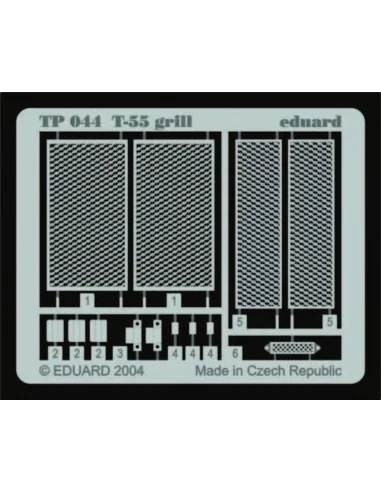 T-55 Grill, 1/35 - Eduard Accessories TP044