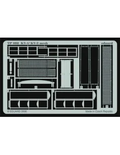 KV-1/KV-2 mesh early für Trumpeter Bausatz, 1/35 - Eduard Accessori...