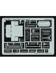 Tool Box US set.2, 1/35 - Eduard Accessories TP094