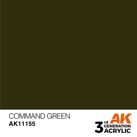 Command Green 17ml - AK Interactive AK11155