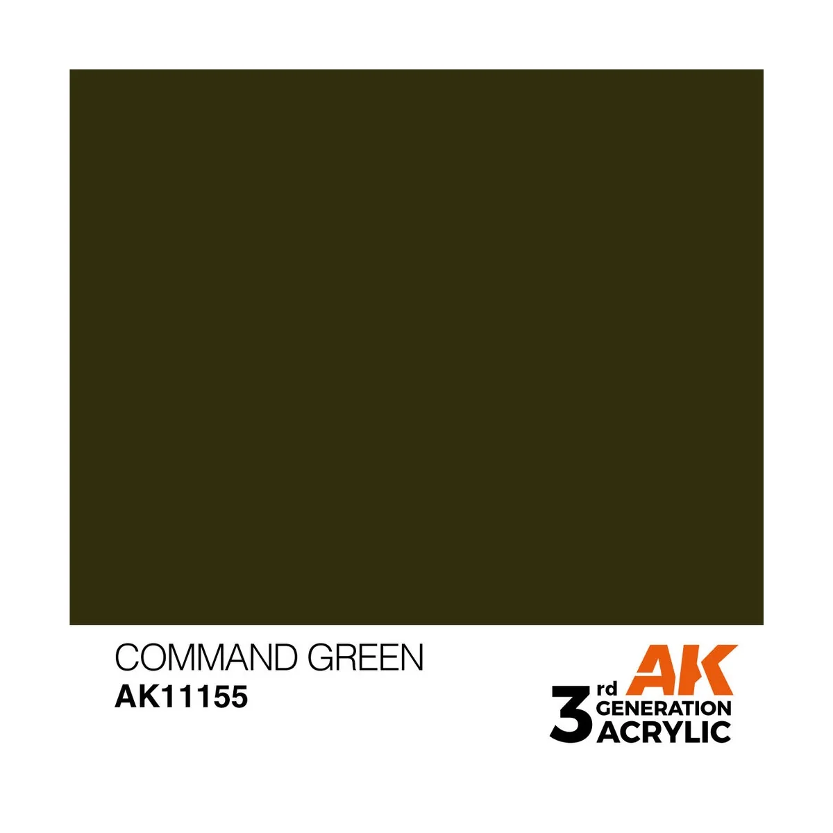 Command Green 17ml - AK Interactive AK11155 Command Green 17ml - AK Interactive AK11155