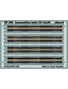 Ammunition belts US Cal.50, Coloriert., 1/35 - Eduard Accessories T...