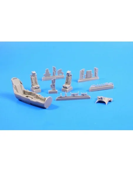 Folland Gnat T.1 - Interior set, 1/48 - CMK 129-4325