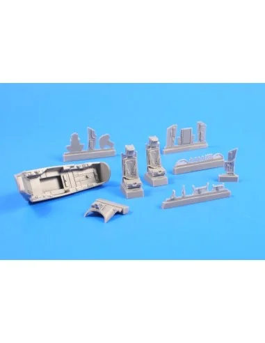 Folland Gnat T.1 - Interior set, 1/48 - CMK 129-4325