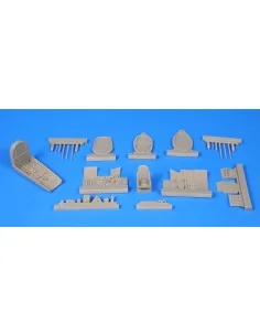 Spitfire Mk.I- 1/48 Interior Set, 1/48 - CMK 129-4336