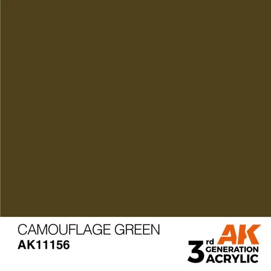 Camouflage Green 17ml - AK Interactive AK11156 Camouflage Green 17ml - AK Interactive AK11156