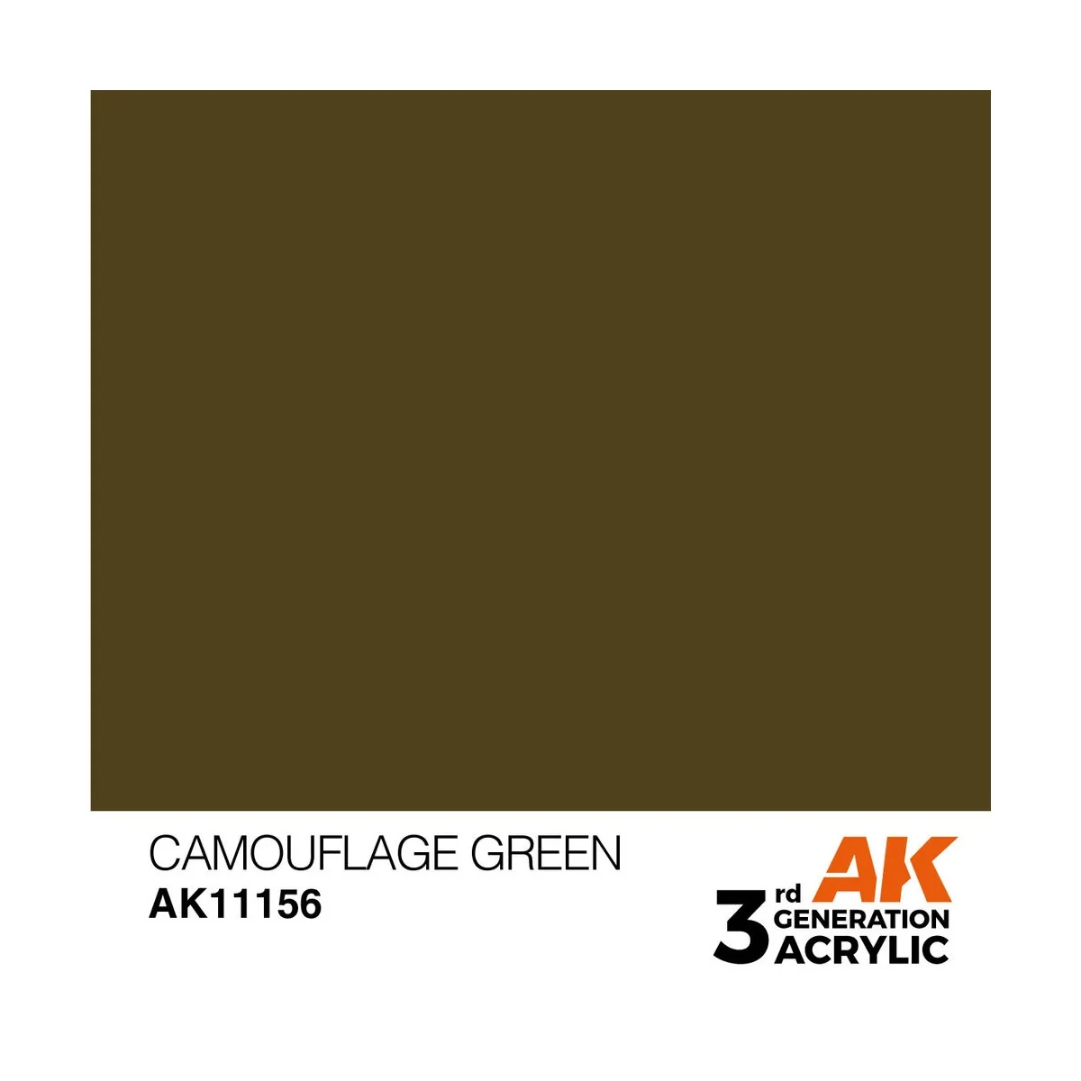 Camouflage Green 17ml - AK Interactive AK11156 Camouflage Green 17ml - AK Interactive AK11156