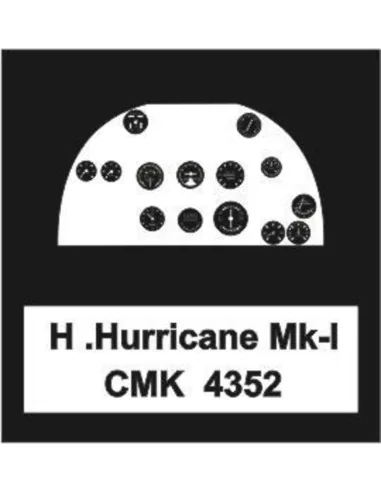 [NO_DESC] Hawker Hurricane Mk.I-Cockpit Set f.Airf, 1/48 - CMK 129-...