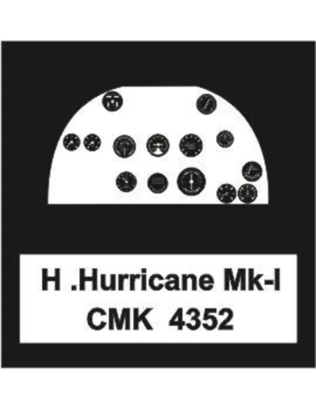 [NO_DESC] Hawker Hurricane Mk.I-Cockpit Set f.Airf, 1/48 - CMK 129-...